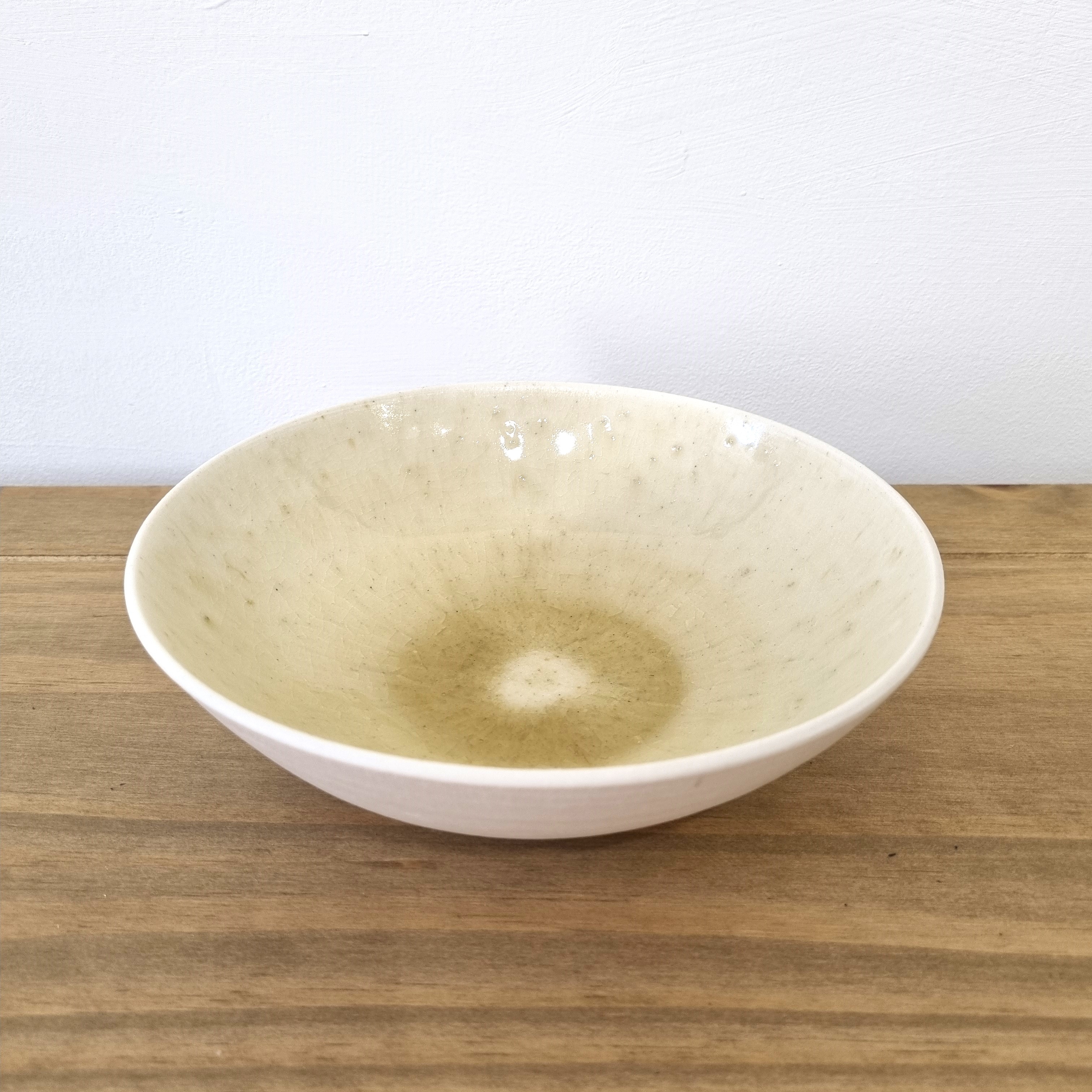'Olive Wood Ash Glaze Bowl' by artist Robert Hunter